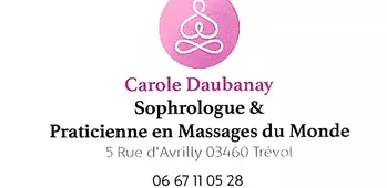 SOPHROLOGIE ET MASSAGE DU MONDE - Daubanay Carole